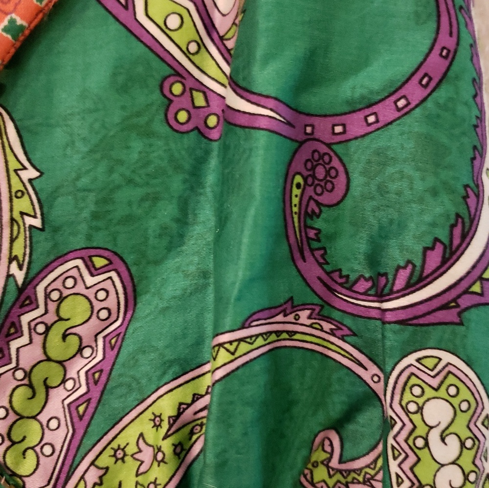 Pura Vida halter dress- vibrant w/ rhinestone trim - Picture 2 of 6